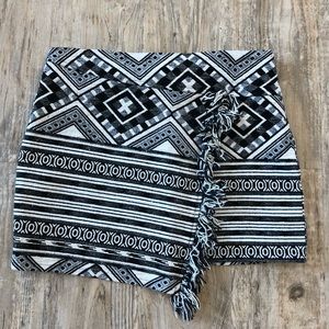 Topshop asymmetrical skirt